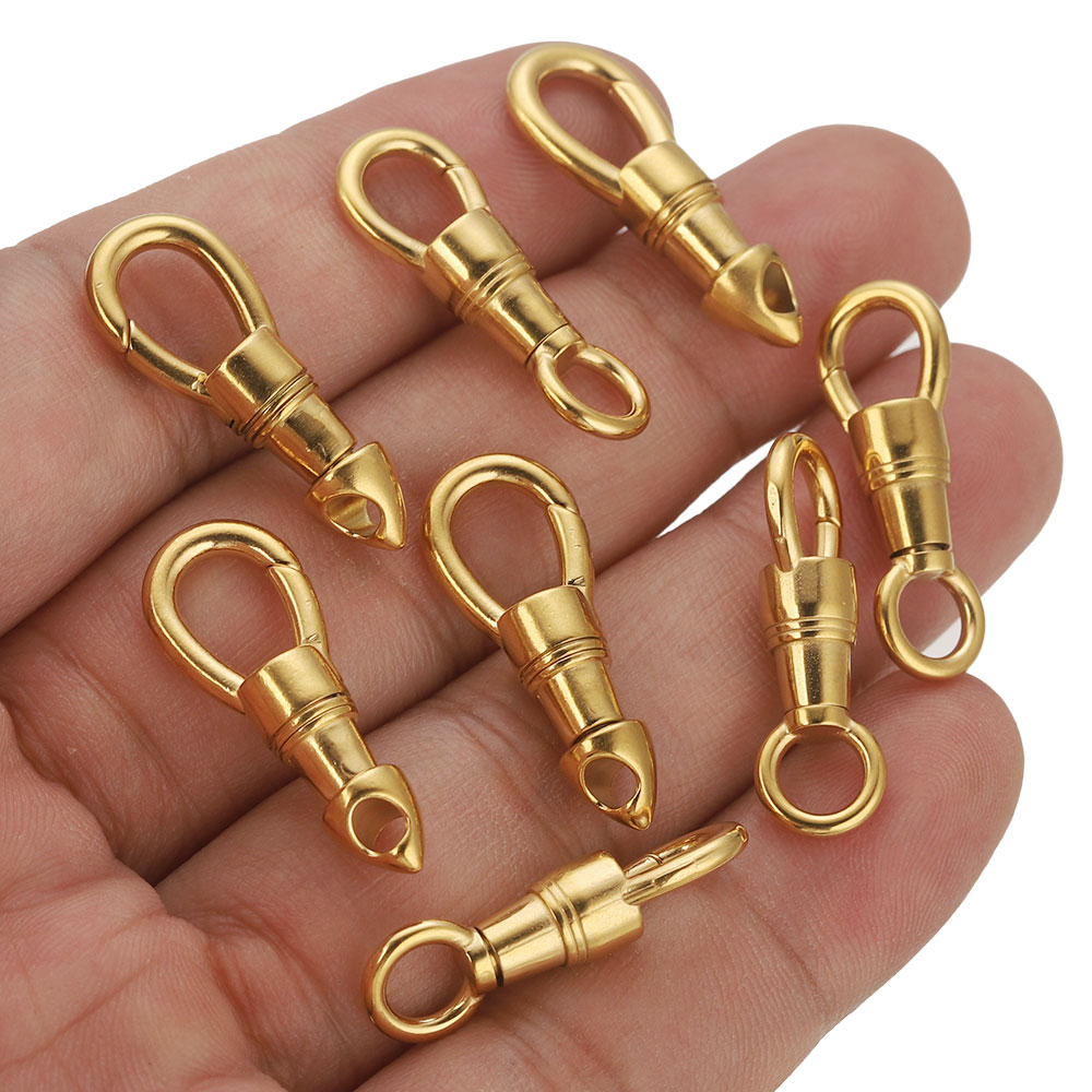 Jewelry Making Metal Supplies - 2pcs/lot Stainless Steel Bag Key Chain
