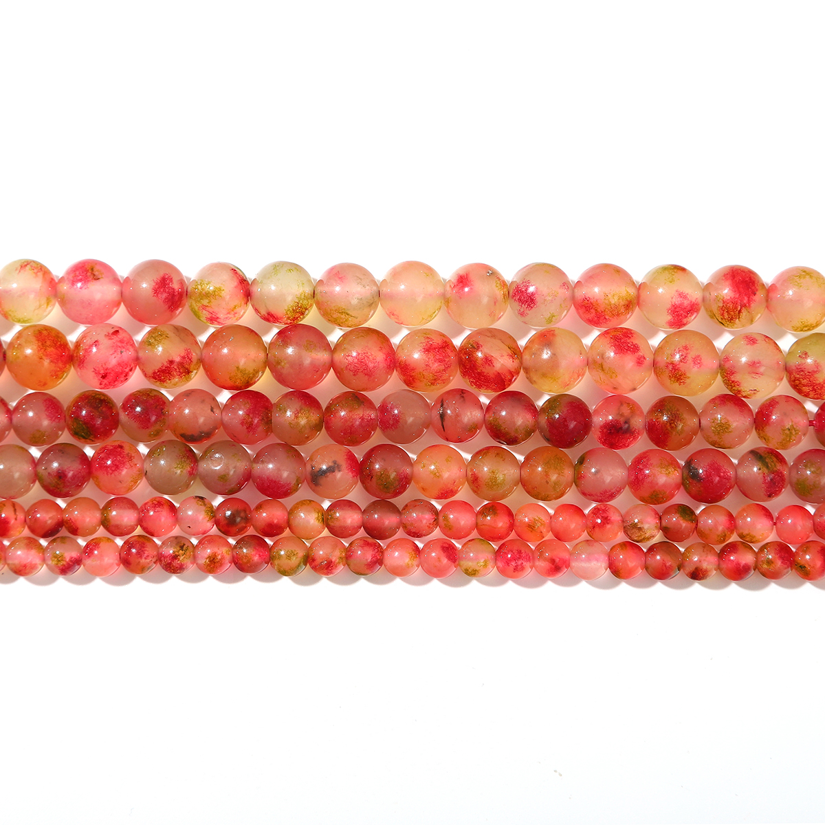 Jewelry Making With Stones - Fashion Natural Watermelon Crystal Stone Round