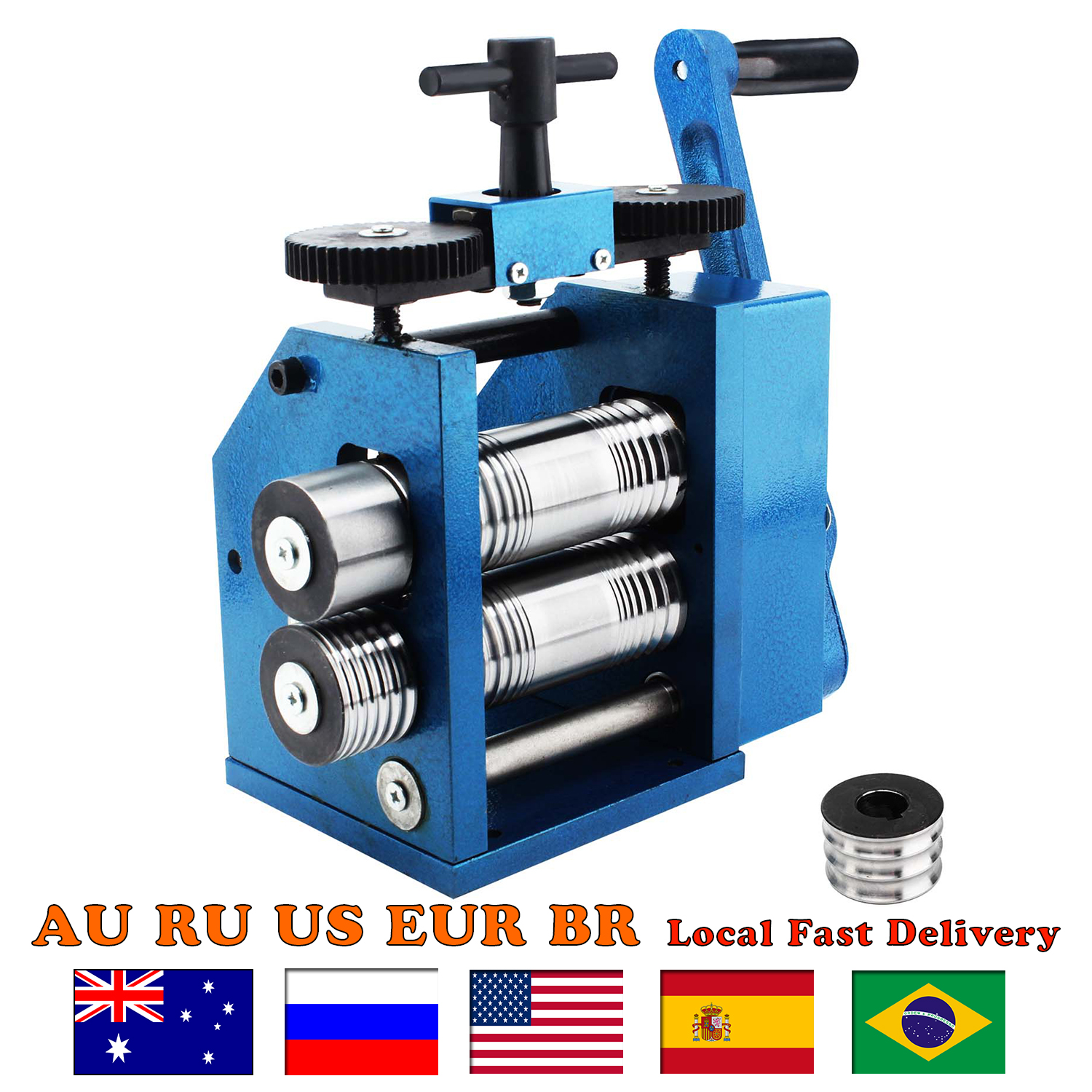 Jewelry Making Anvil - Jewelry Rolling Mill Machine Gear Ratio