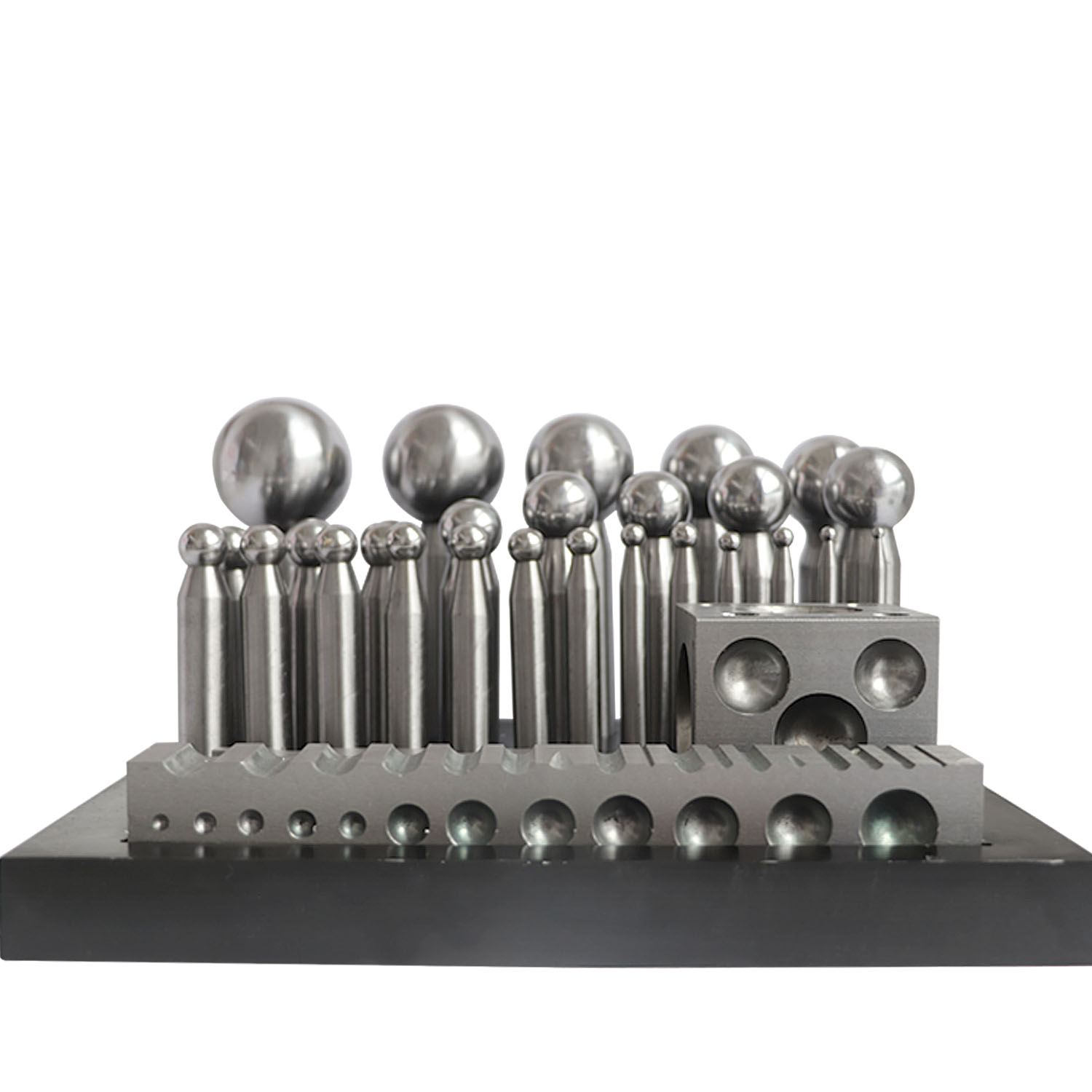 Jewelry Making Anvil - 29-Piece Dapping Punch & Doming Block
