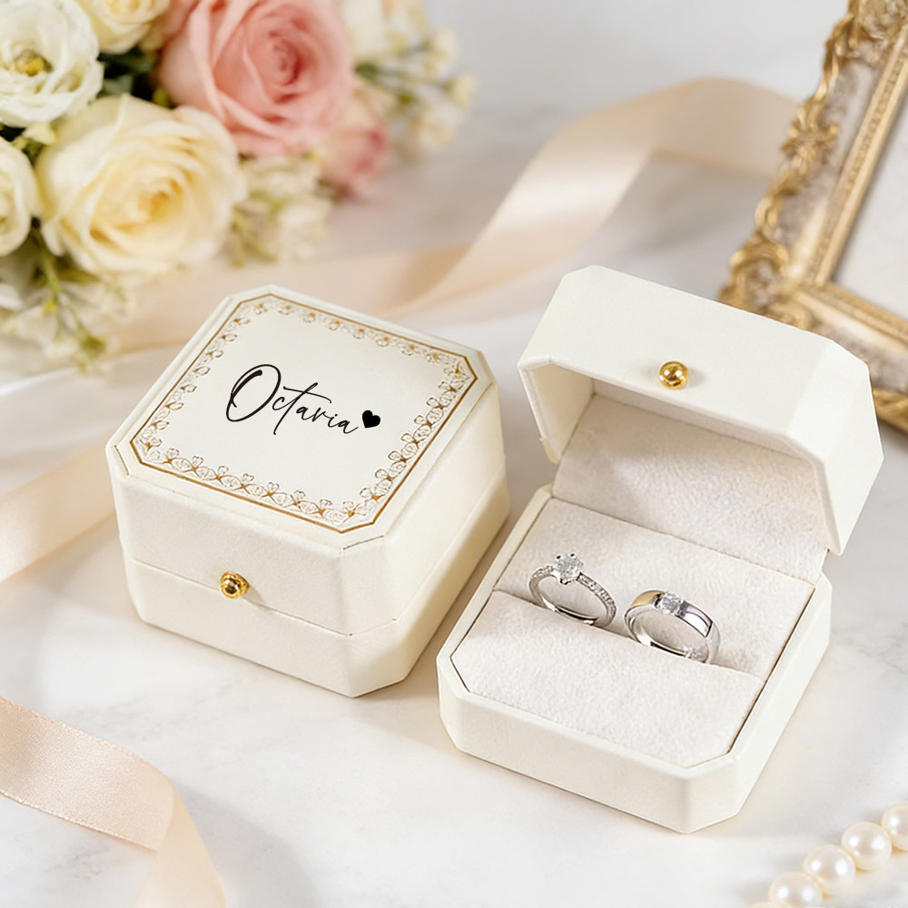 Personalized Faux Leather Ring - Jewelry Making Box のレビューと価格