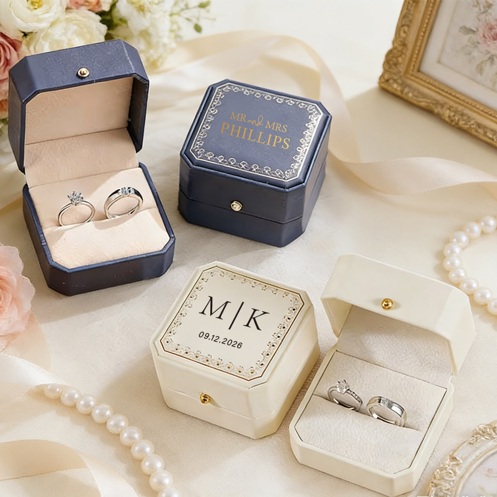 Personalized Faux Leather Ring - Jewelry Making Box のレビューと価格