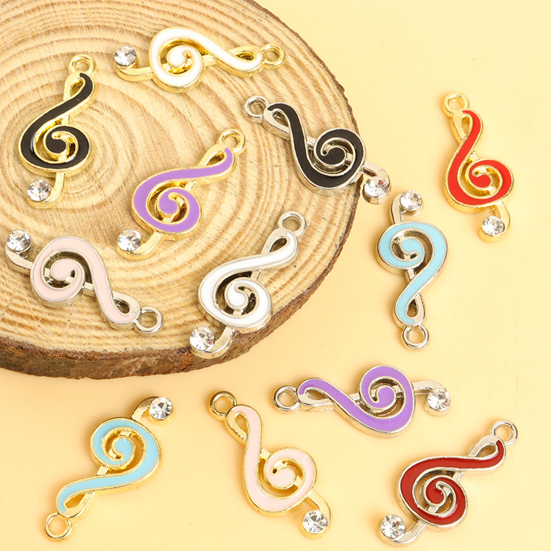 100PC/lot music note Pendant C - Jewelry Making Notes のレビューと価格