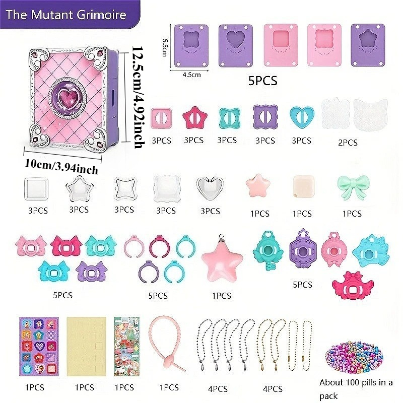 3D Sticker Maker Kit DIY Jewel - Jewelry Making Kits For Kids のレビューと価格