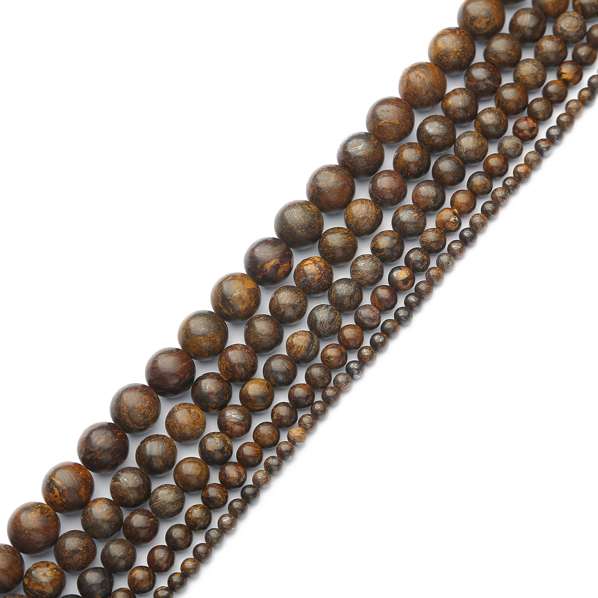 6 8 10mm Natural Stone Grey Ma - Jewelry Making With Stones のレビューと価格