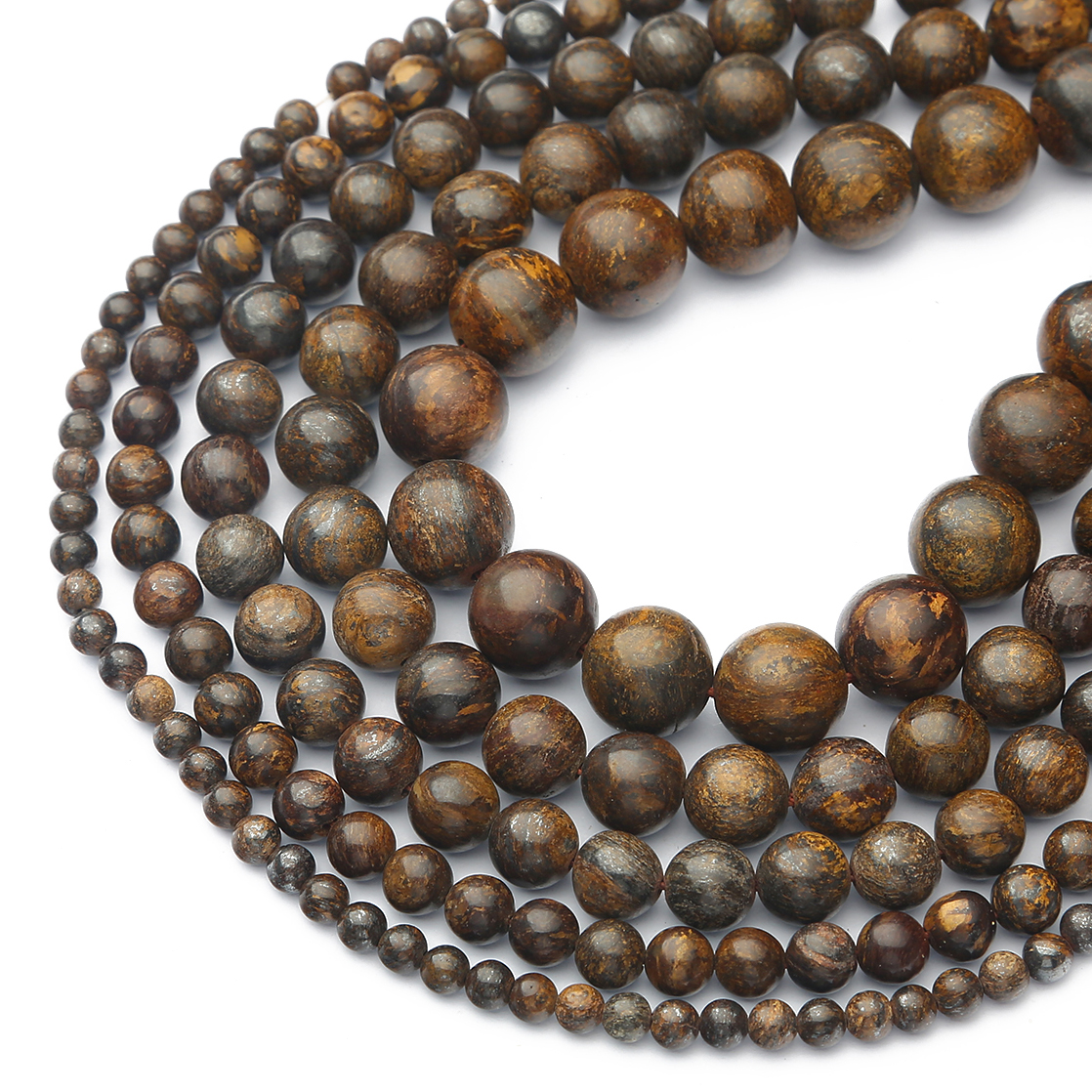 6 8 10mm Natural Stone Grey Ma - Jewelry Making With Stones のレビューと価格