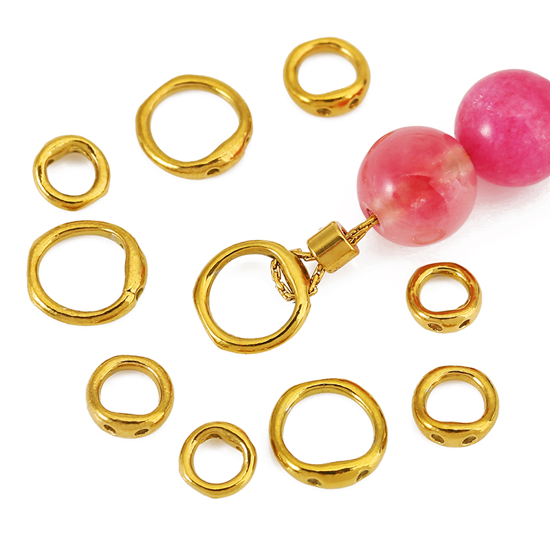 30pcs 5/6/8mm Stainless Steel  - Jewelry Making Metal Supplies のレビューと価格