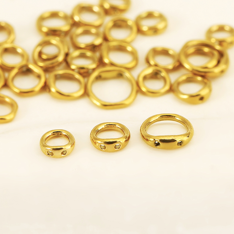 30pcs 5/6/8mm Stainless Steel  - Jewelry Making Metal Supplies のレビューと価格