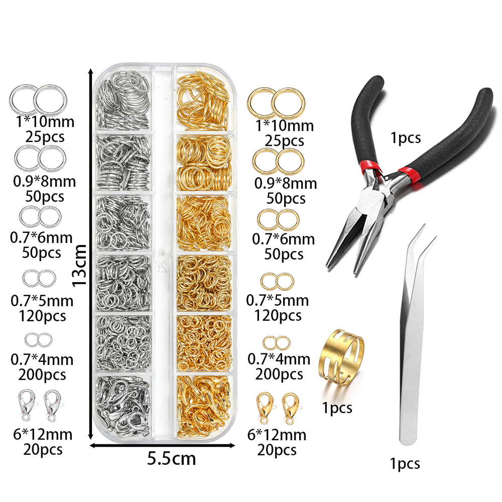 930pcs/Box Jewelry Findings Ki - Jewelry Making Pliers のレビューと価格