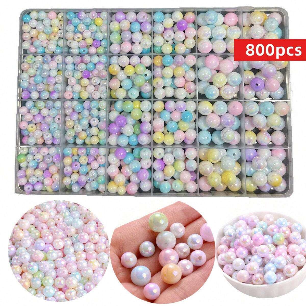 800pcs/24 grid set box 6mm/8mm - Jewelry Making Box のレビューと価格