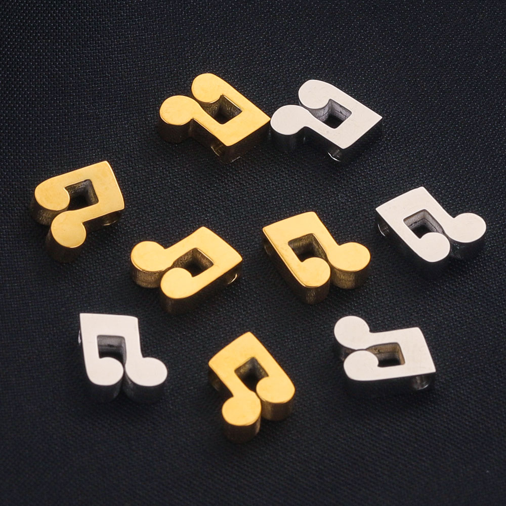 5pcs Stainless Steel Gold Plat - Jewelry Making Notes のレビューと価格