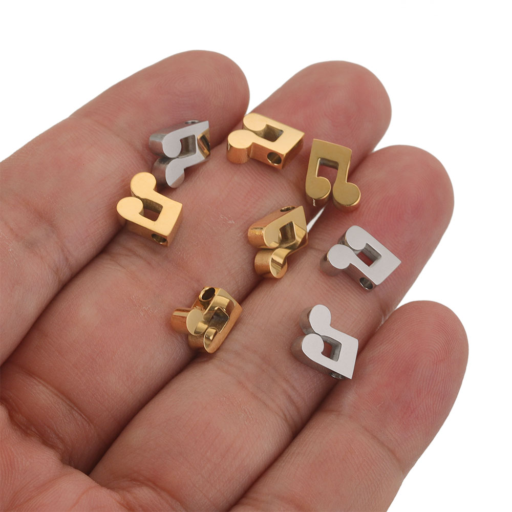 5pcs Stainless Steel Gold Plat - Jewelry Making Notes のレビューと価格