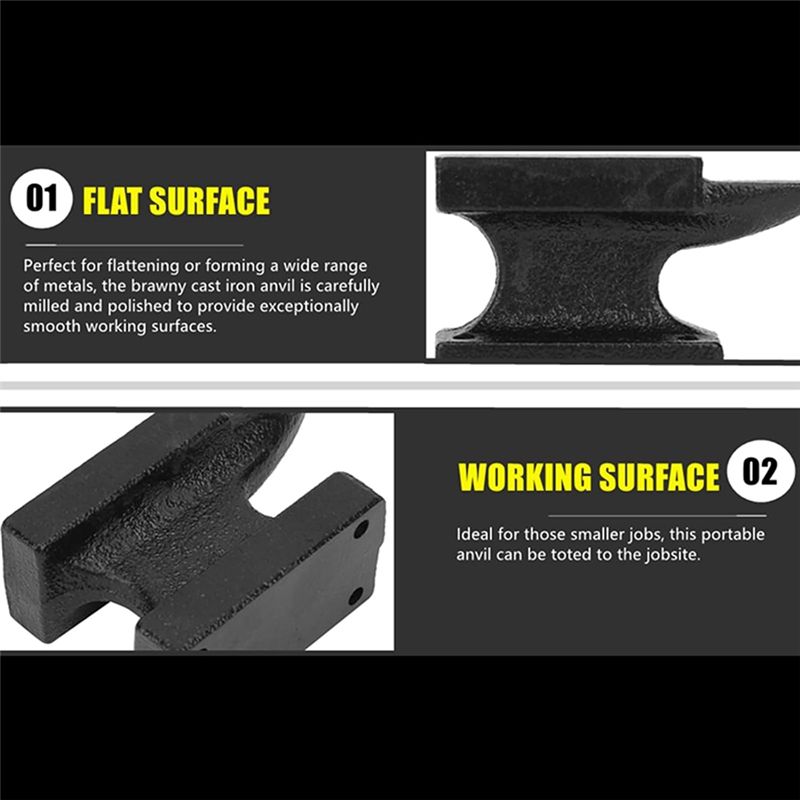 J1UL1N Rugged Cast Anvil Iron  - Jewelry Making Anvil のレビューと価格
