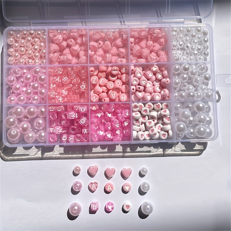 10-piece pink alphabet box, ac - Jewelry Making Box のレビューと価格