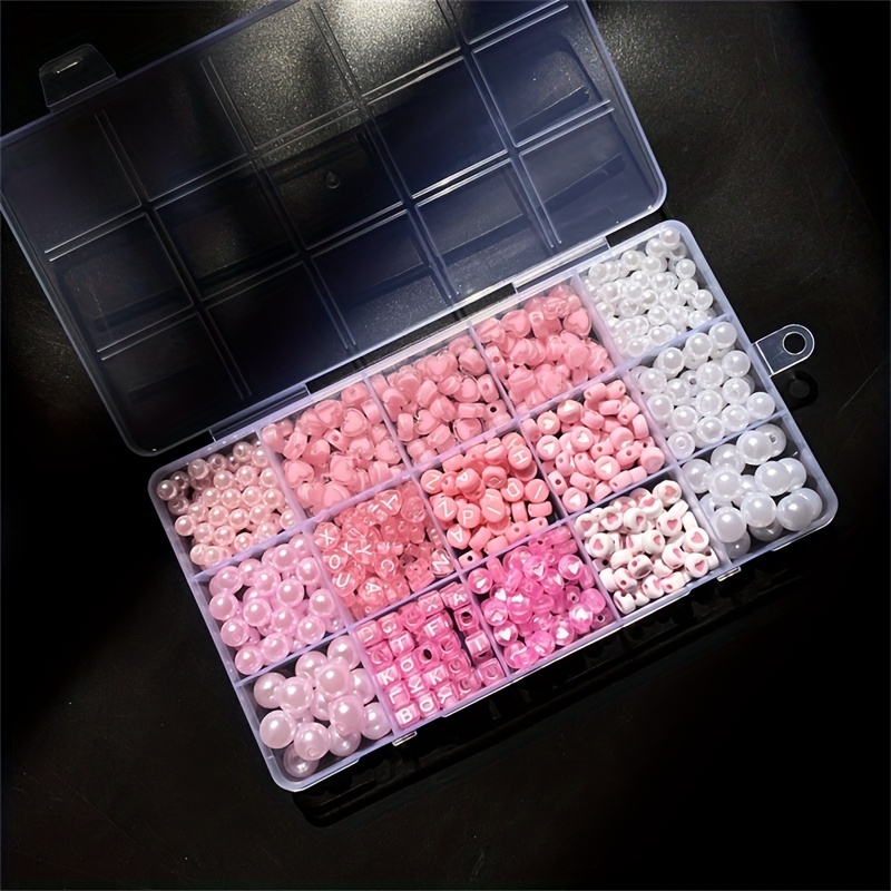 10-piece pink alphabet box, ac - Jewelry Making Box のレビューと価格