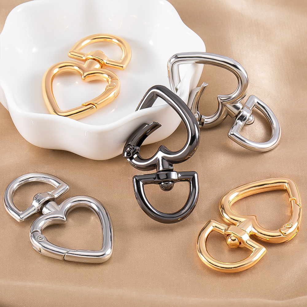 5/1Pcs/lot Heart Shape Metal S - Jewelry Making Metal Supplies のレビューと価格