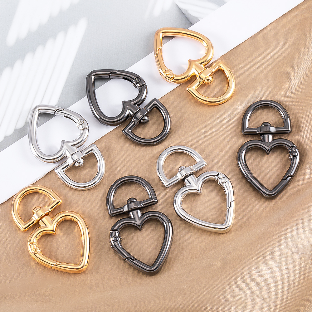 5/1Pcs/lot Heart Shape Metal S - Jewelry Making Metal Supplies のレビューと価格