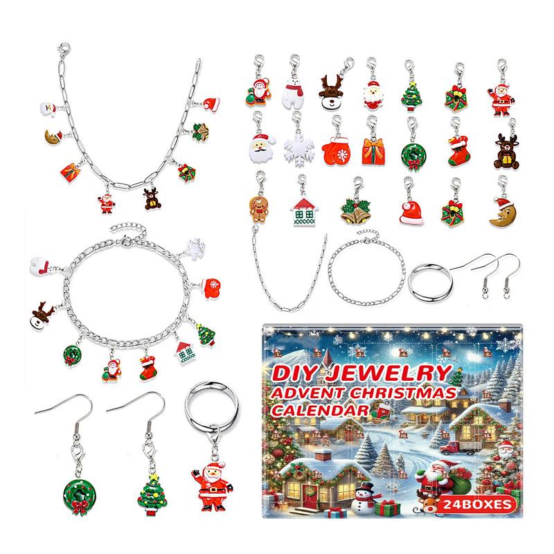 Christmas Jewelry Advent Calen - Jewelry Making Kits For Kids のレビューと価格