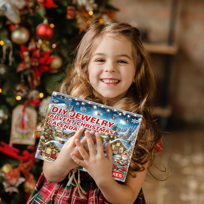 Christmas Jewelry Advent Calen - Jewelry Making Kits For Kids のレビューと価格