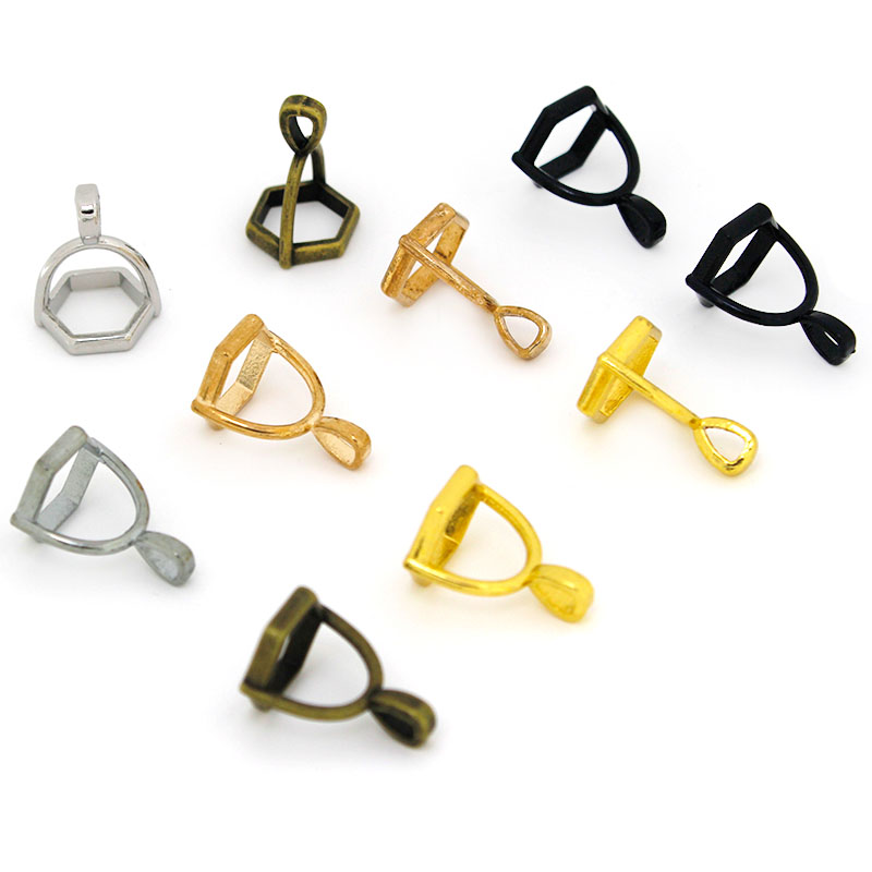 20Pcs Hexagonal Gemstone Cap N - Jewelry Making With Stones のレビューと価格