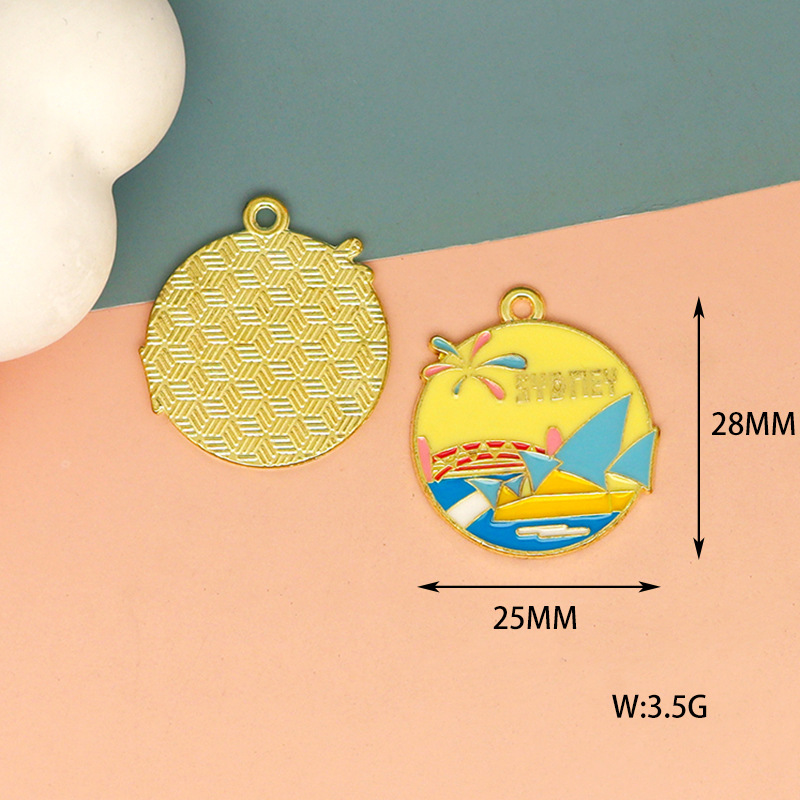 10pcs Colorful Enamel Travel C - Jewelry Making Tokyo のレビューと価格