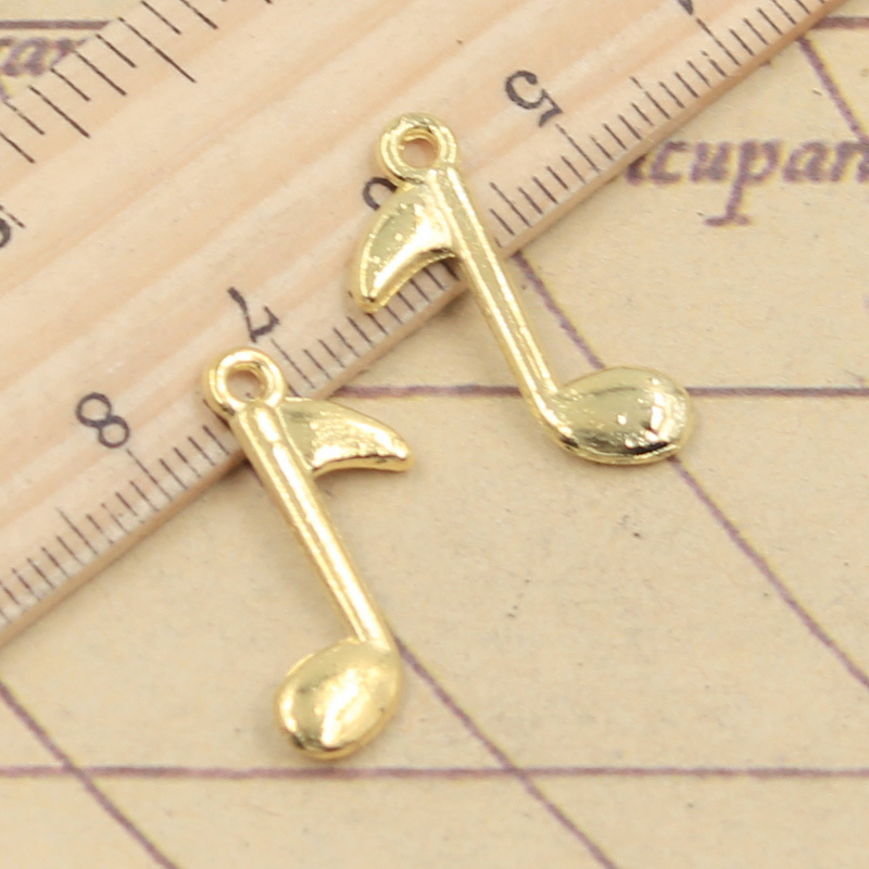 20pcs Charms Musical Note 23x1 - Jewelry Making Notes のレビューと価格