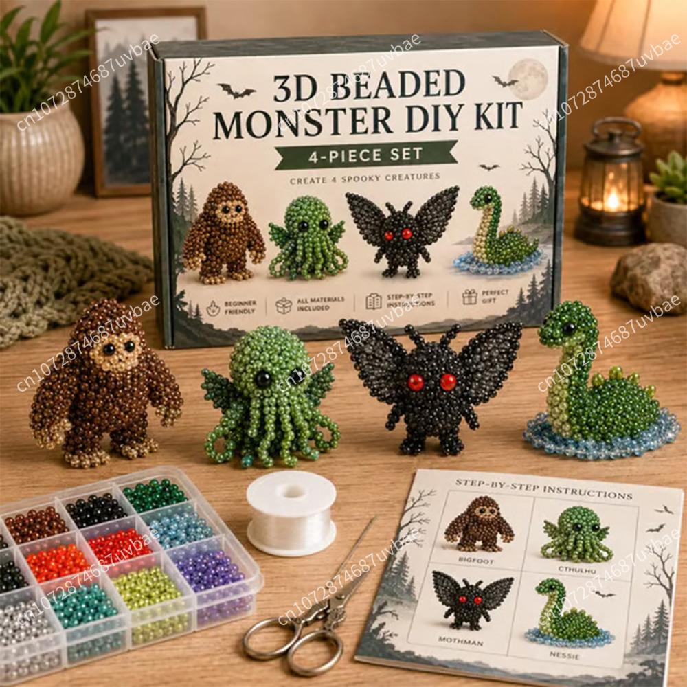 Mini 3D Animal Bead Crafting S - Jewelry Making Kits For Kids のレビューと価格
