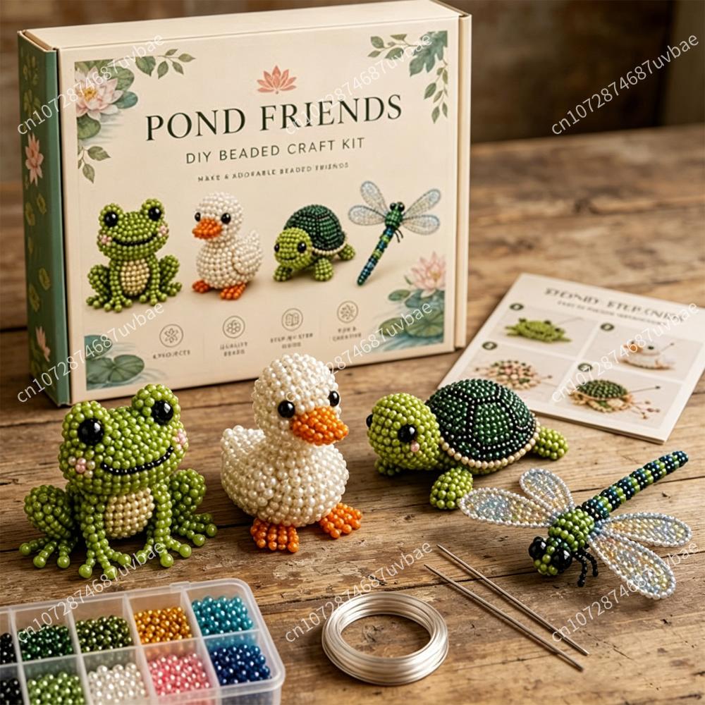 Mini 3D Animal Bead Crafting S - Jewelry Making Kits For Kids のレビューと価格