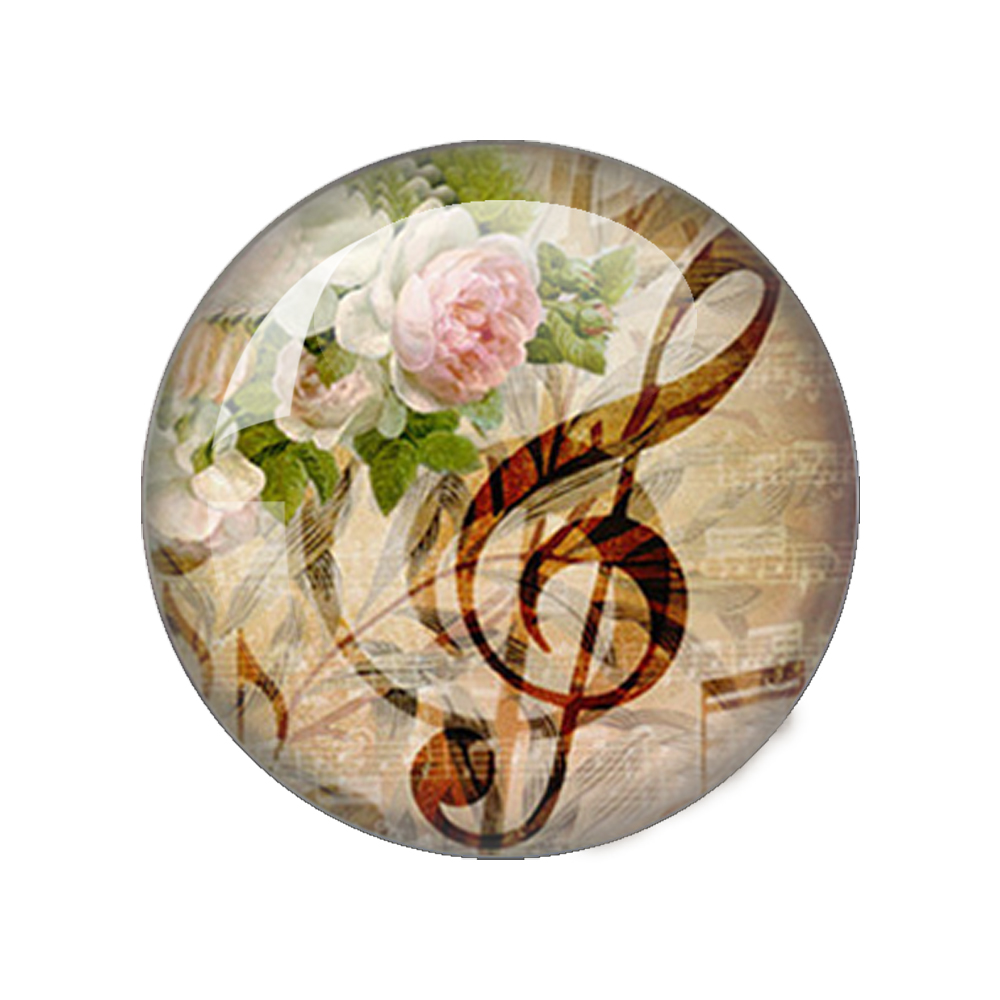 Music Notes Beauty 12pcs 10mm/ - Jewelry Making Notes のレビューと価格