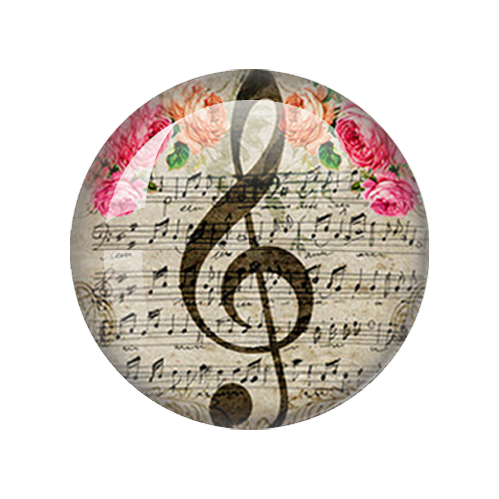 Music Notes Beauty 12pcs 10mm/ - Jewelry Making Notes のレビューと価格