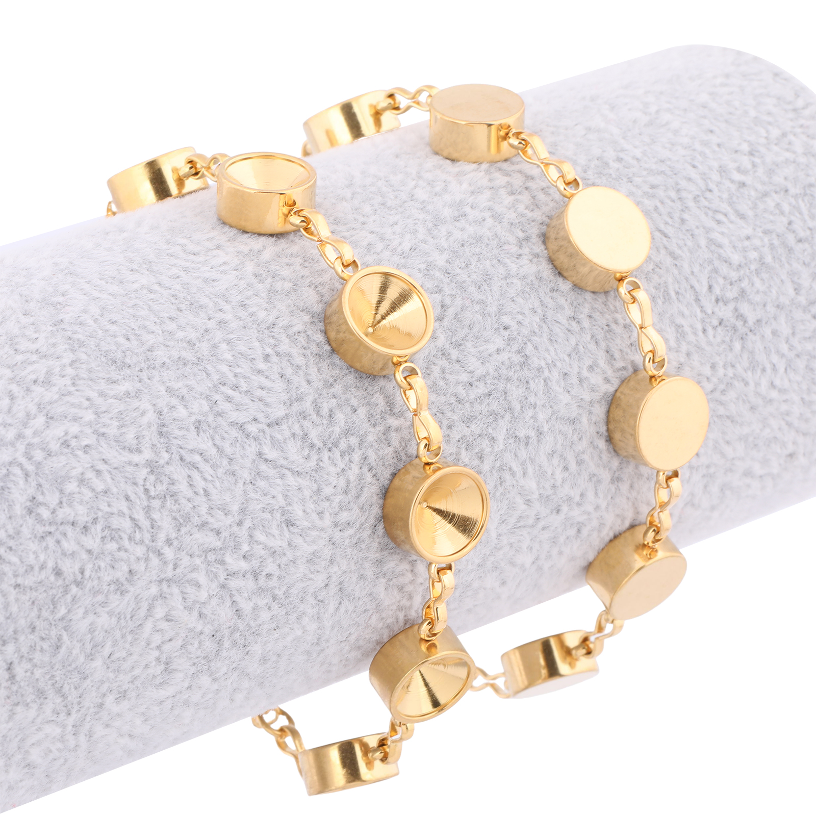 2pcs Stainless Steel Gold Plat - Jewelry Making With Stones のレビューと価格