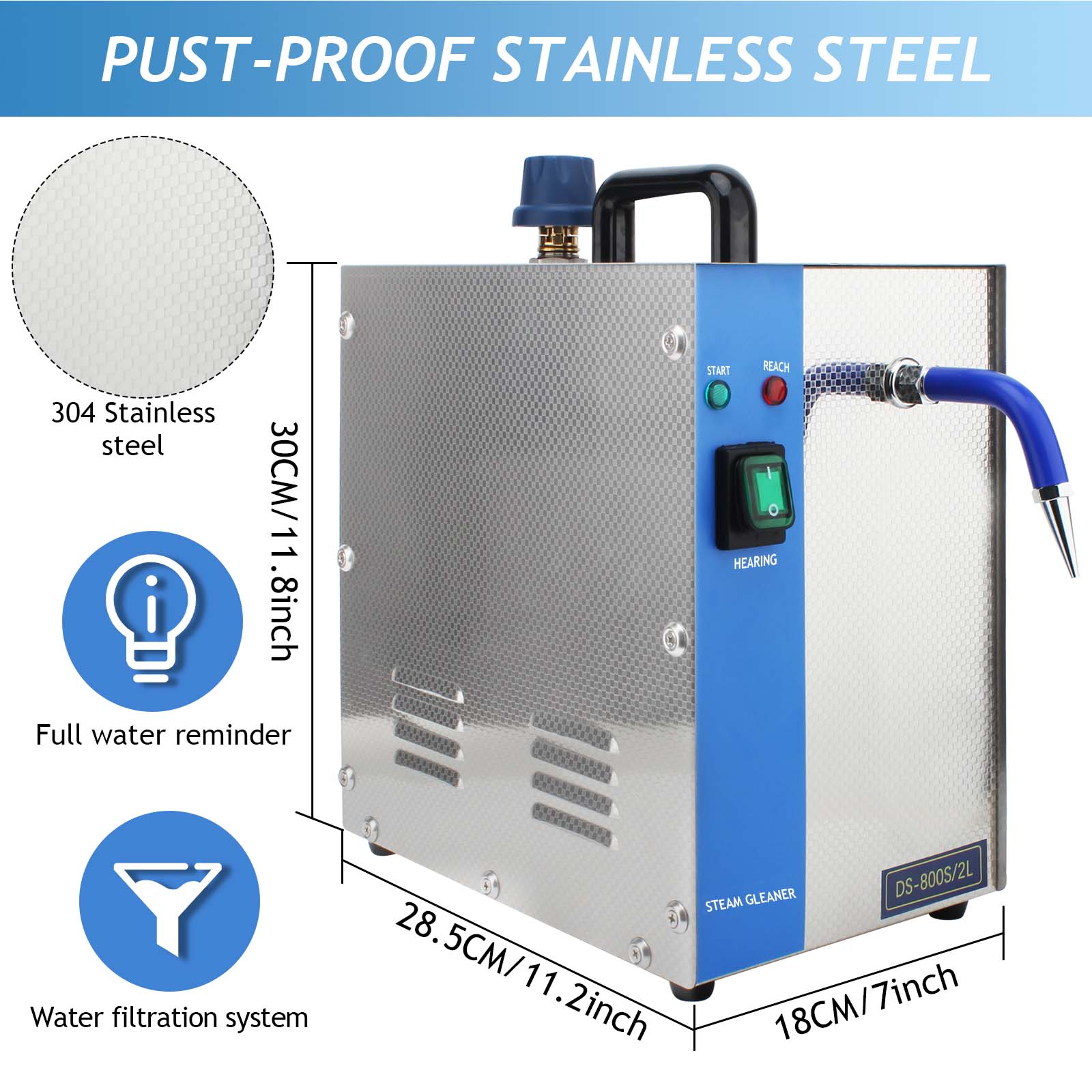 1300W Jewelry Steam Cleaner –  - Jewelry Making Anvil のレビューと価格