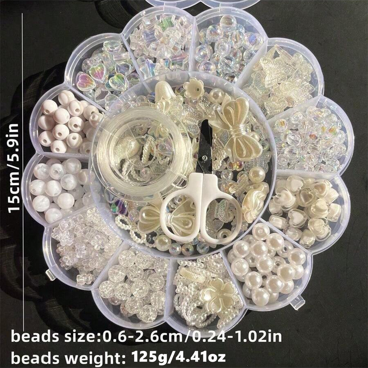 2Set/1Set 13 Grids Acrylic Flo - Jewelry Making Box のレビューと価格