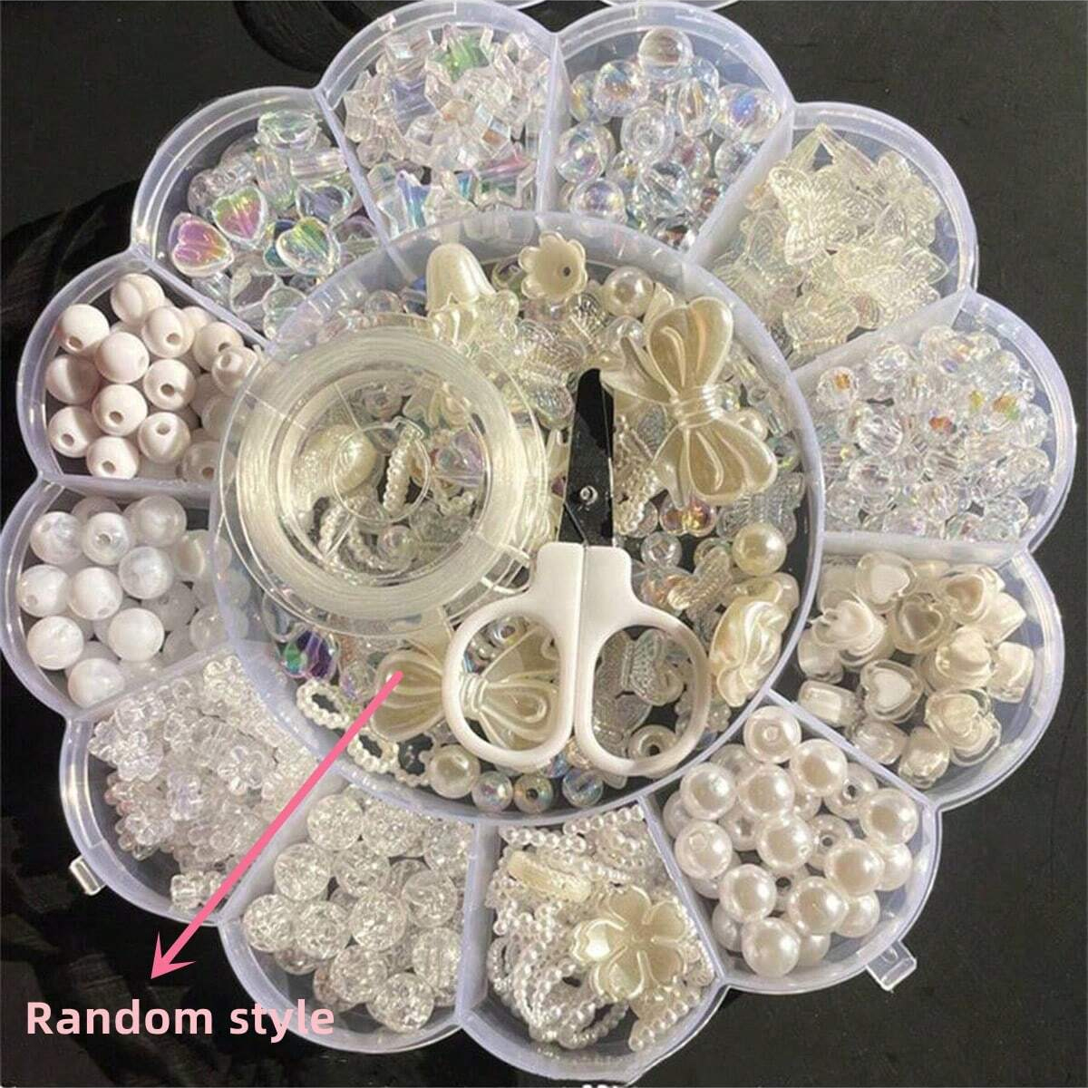 2Set/1Set 13 Grids Acrylic Flo - Jewelry Making Box のレビューと価格