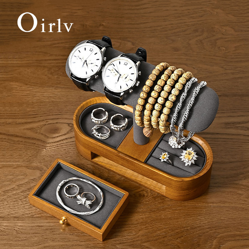 Oirlv Solid Wood Watch Organiz - Jewelry Making Box のレビューと価格