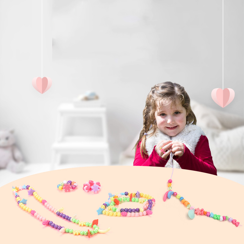 Girls DIY Bead Set Jewelry Mak - Jewelry Making Kits For Kids のレビューと価格