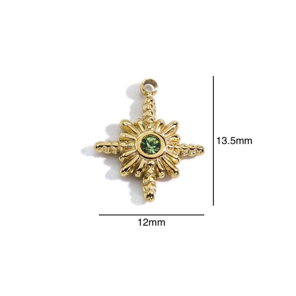 3Pcs Stainless Steel Gold Colo - Jewelry Making With Stones のレビューと価格