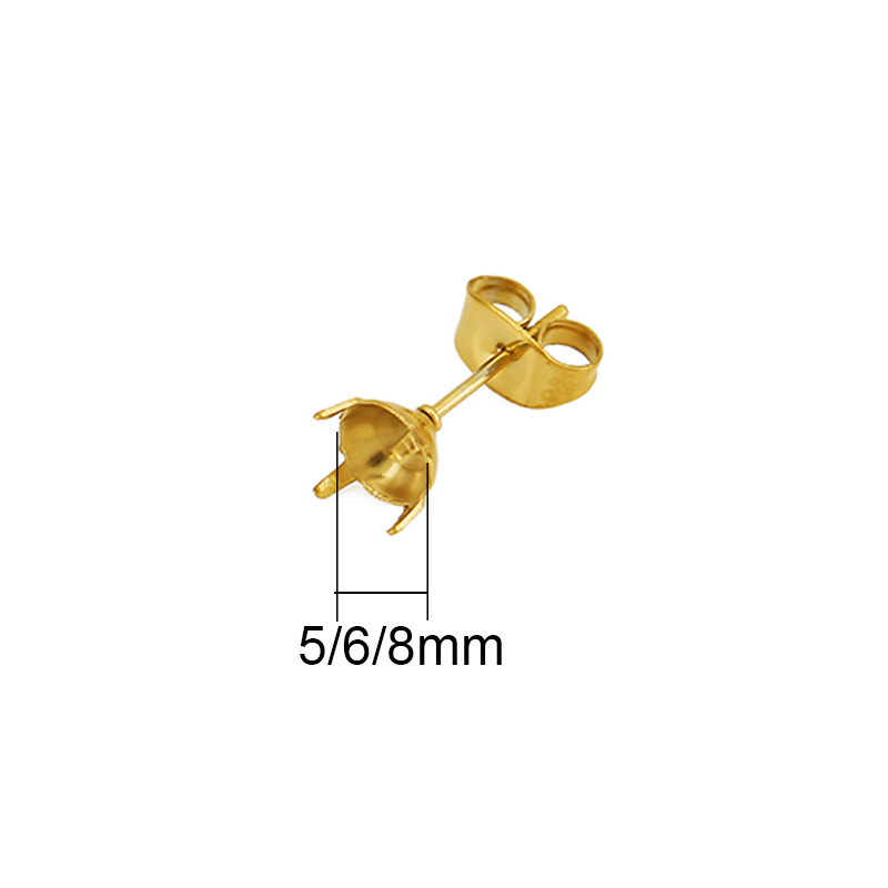 20pcs PVD Never Fade Stainless - Jewelry Making With Stones のレビューと価格