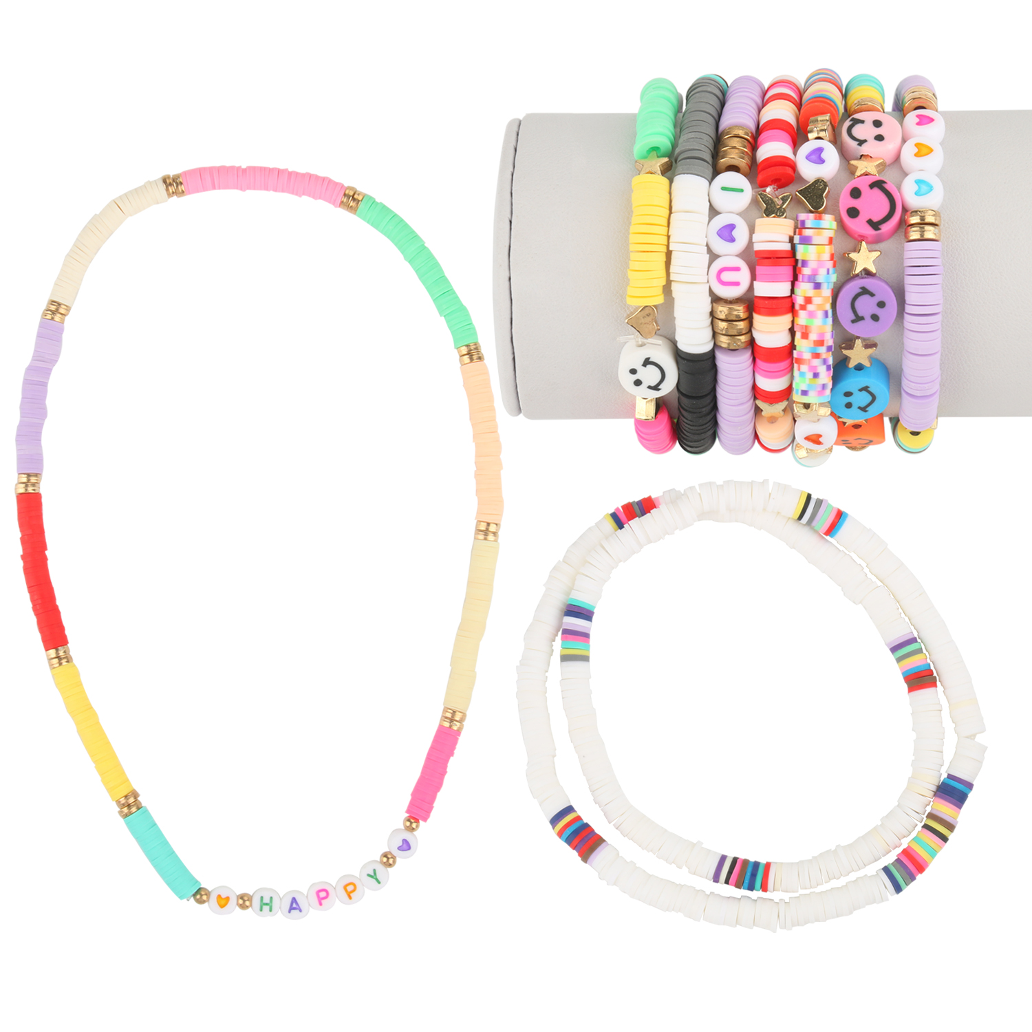 45 Types Boxed Beads Kits Poly - Jewelry Making Kits For Kids のレビューと価格