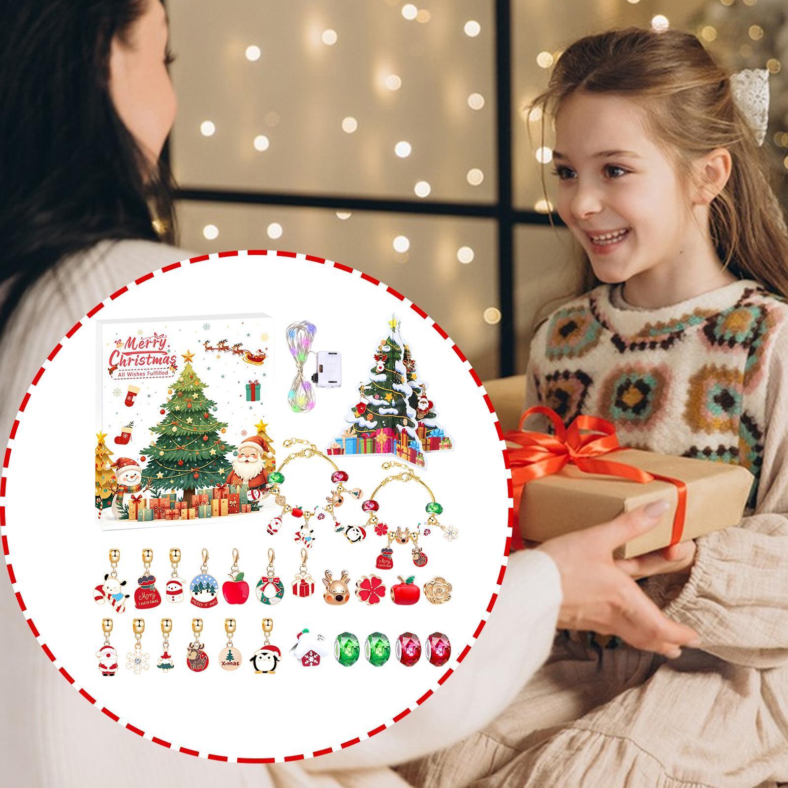 Calendar Advent Charm Christma - Jewelry Making Kits For Kids のレビューと価格