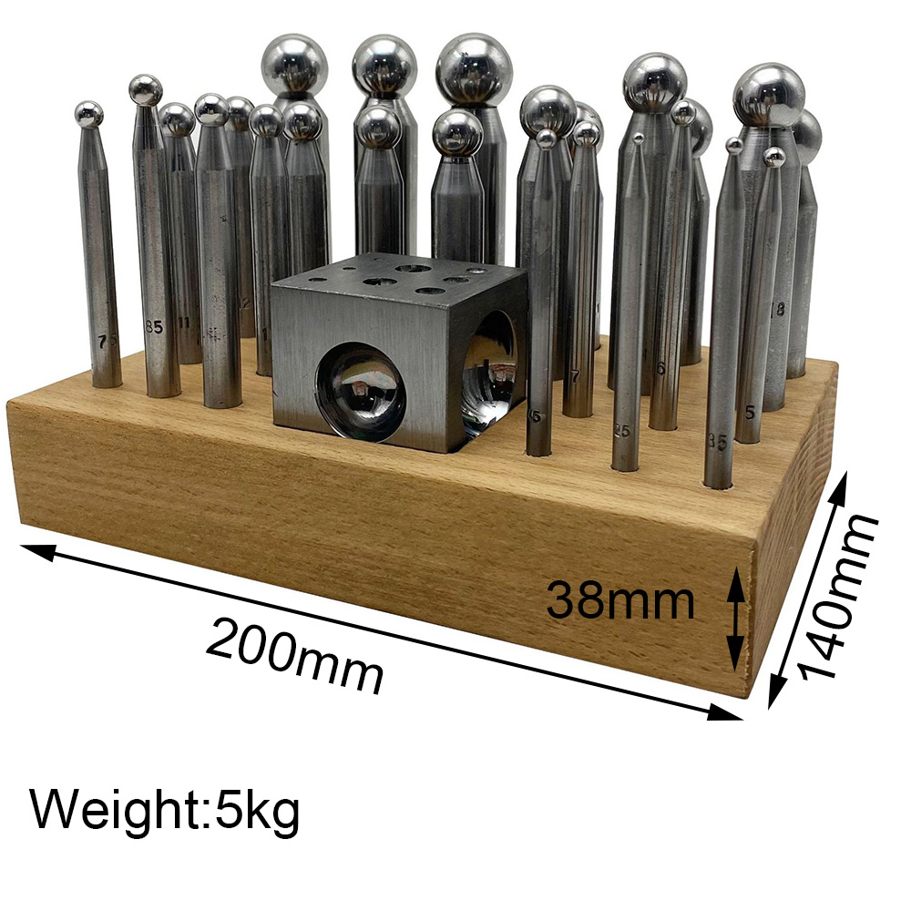 25PCS High Quality Steel Dappi - Jewelry Making Anvil のレビューと価格