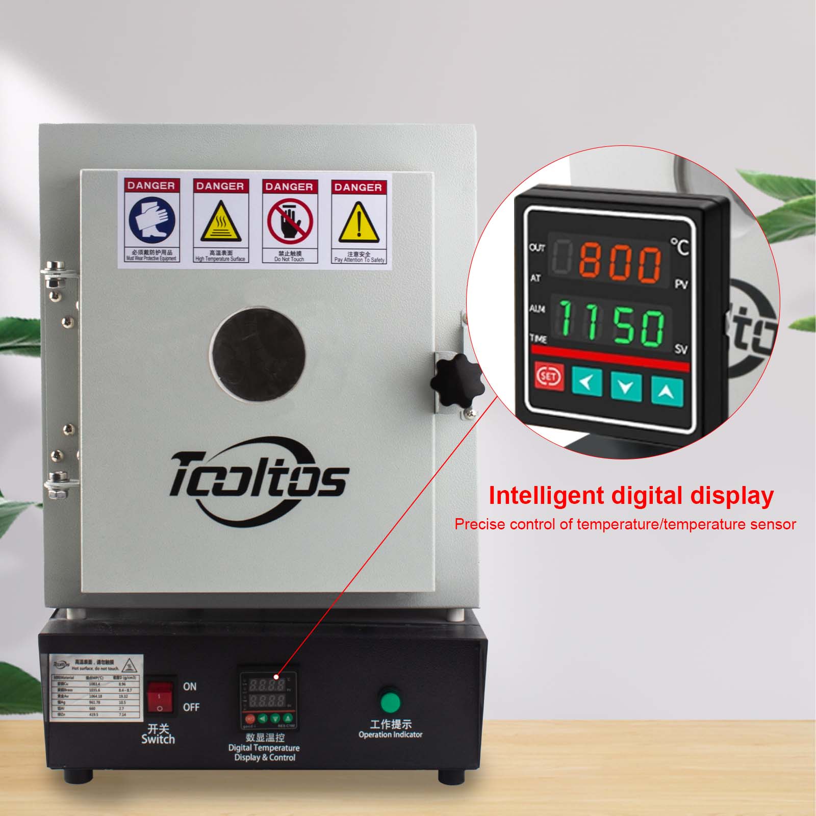 1150℃ High-Temp Muffle Furnace - Jewelry Making Anvil のレビューと価格