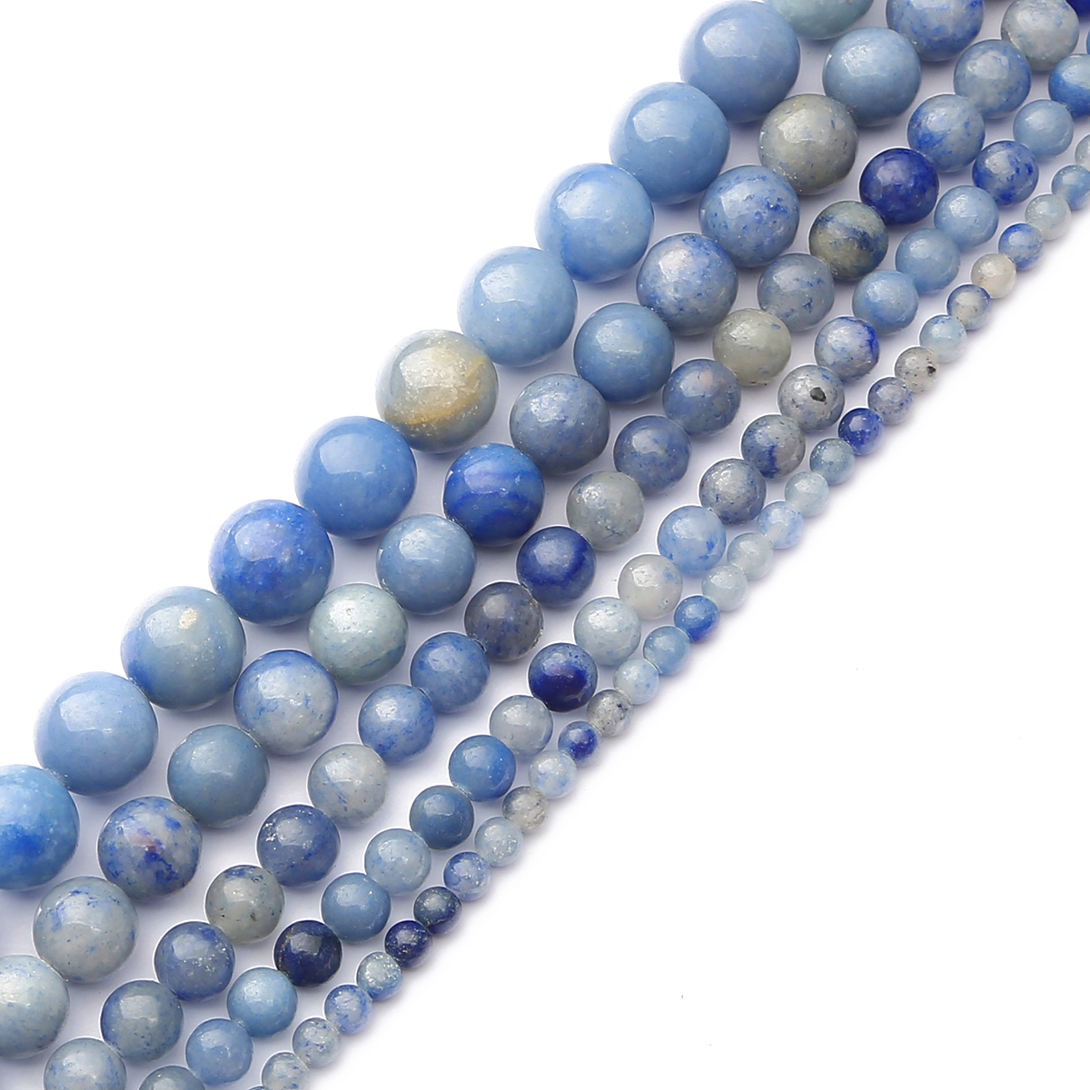 Natural Blue Aquamarin Stone R - Jewelry Making With Stones のレビューと価格