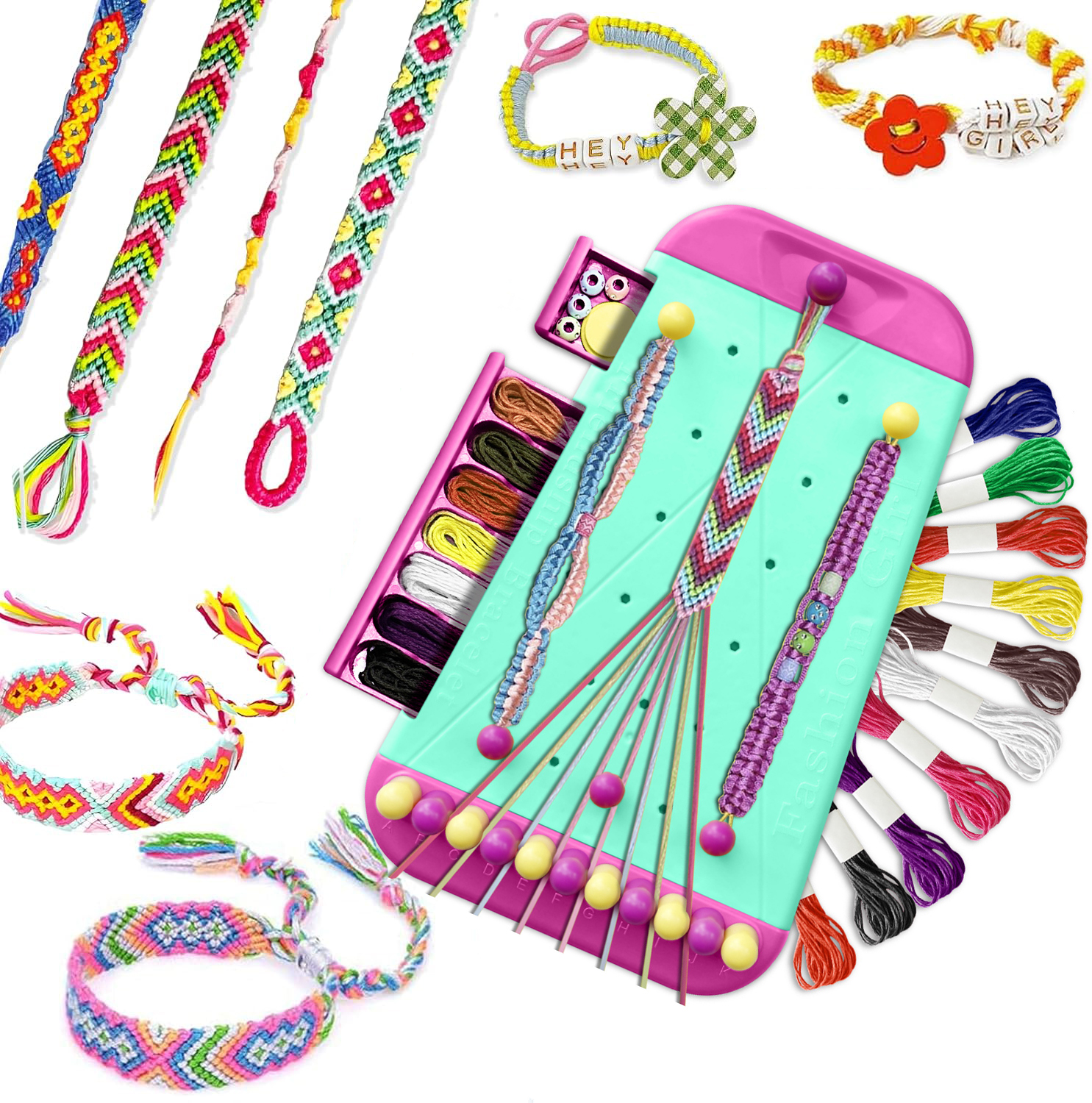 Bracelet Making Kit Toy for Gi - Jewelry Making Kits For Kids のレビューと価格