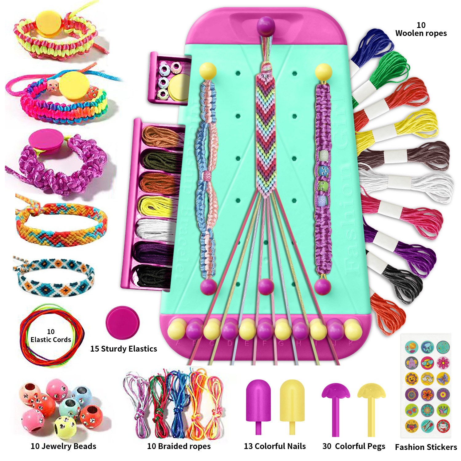 Bracelet Making Kit Toy for Gi - Jewelry Making Kits For Kids のレビューと価格