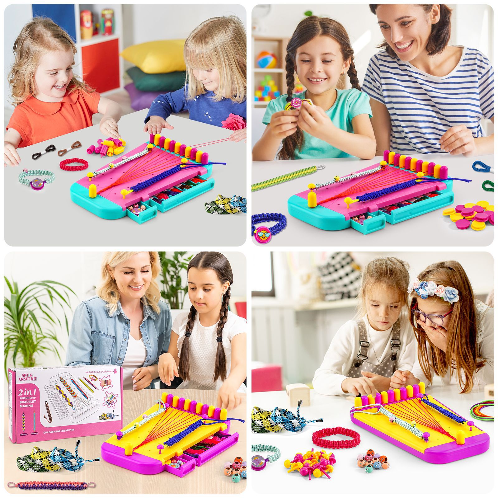 Bracelet Making Kit Toy for Gi - Jewelry Making Kits For Kids のレビューと価格