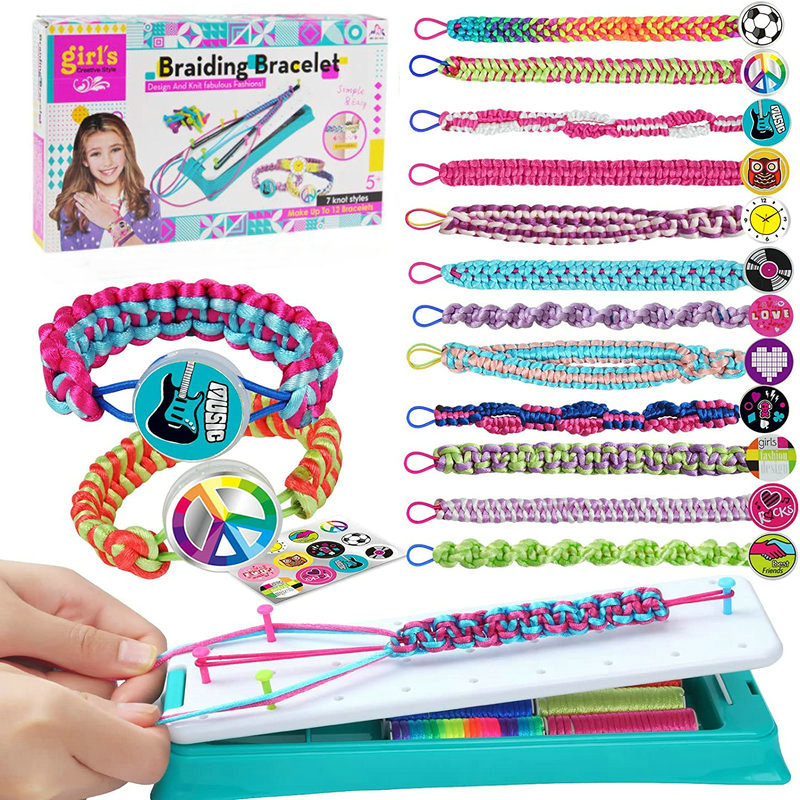 Friendship Bracelet Making Kit - Jewelry Making Kits For Kids のレビューと価格