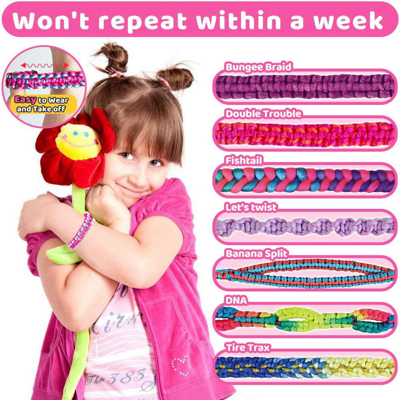 Friendship Bracelet Making Kit - Jewelry Making Kits For Kids のレビューと価格