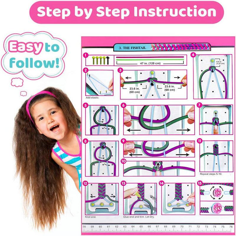 Friendship Bracelet Making Kit - Jewelry Making Kits For Kids のレビューと価格
