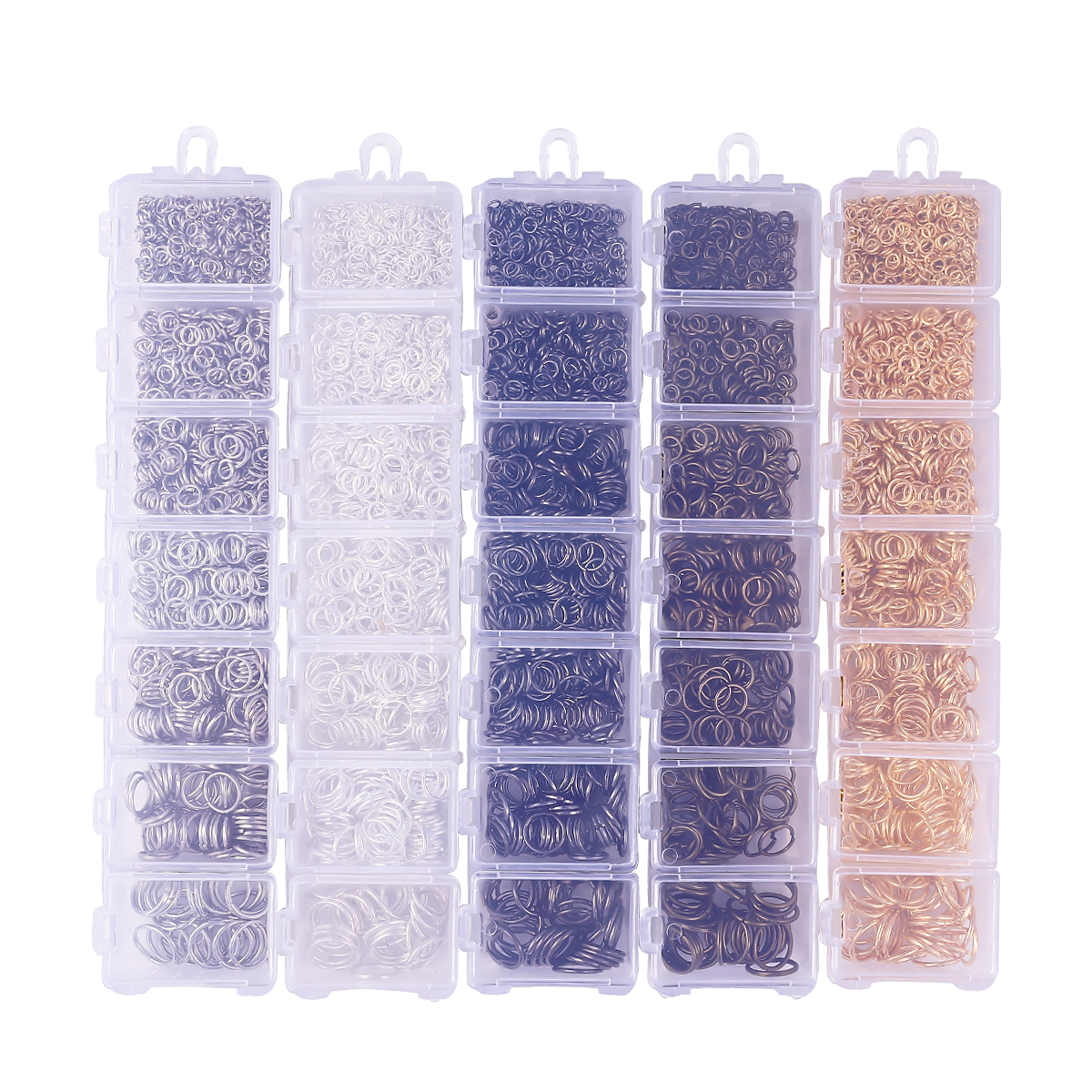 One Set Box 3 4 5 6 7 8 10mm 5 - Jewelry Making Box のレビューと価格